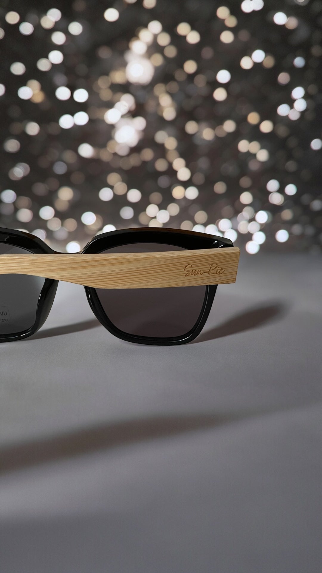 CLASSIC BLACK - BAMBOO SUNGLASSES